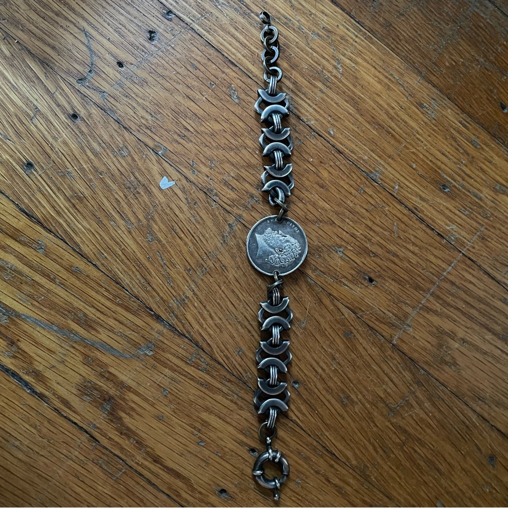 Handcrafted Gothic Barbed Bracelet - image 5